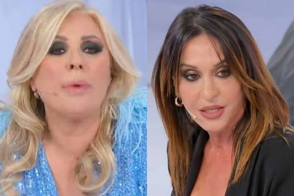 Tina Cipollari Lite Choc A Uomini E Donne Con Tiziana Riccardi Spunta