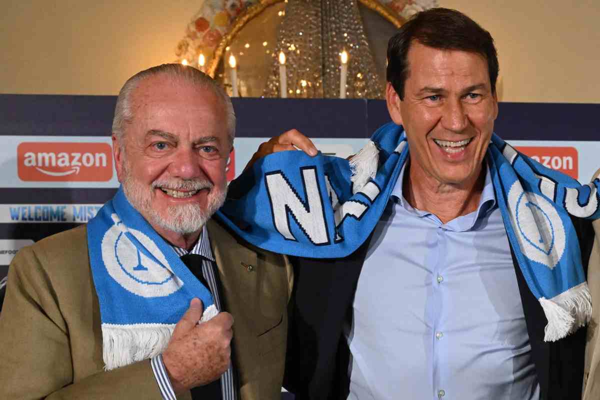 De Laurentiis e il mister Garcia